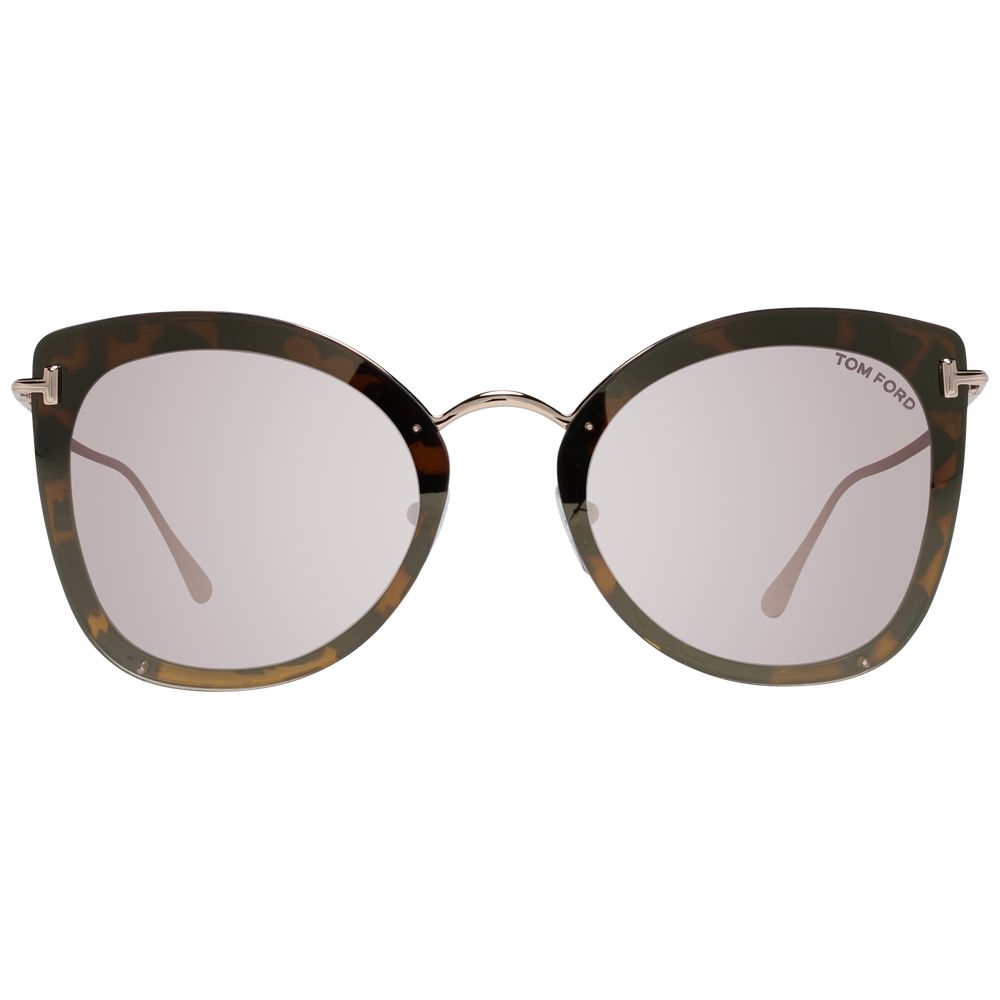 Braune Sonnenbrille für Damen