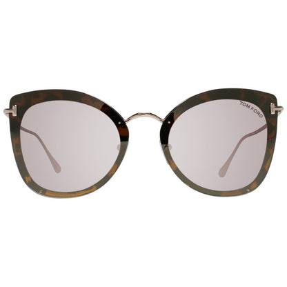 Braune Sonnenbrille für Damen