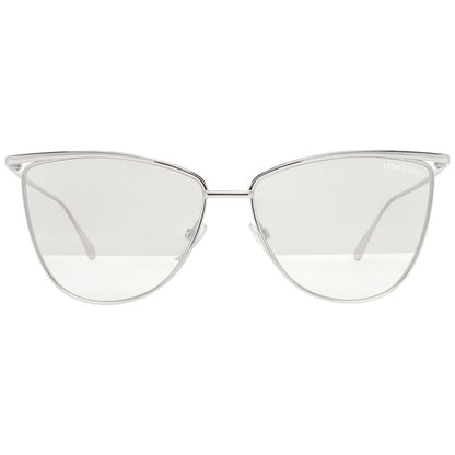 Silberne Damen-Sonnenbrille