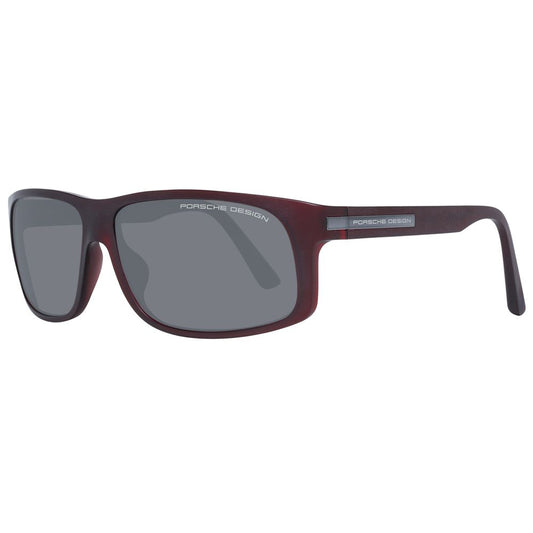 Burgunderrote Sonnenbrille für Männer