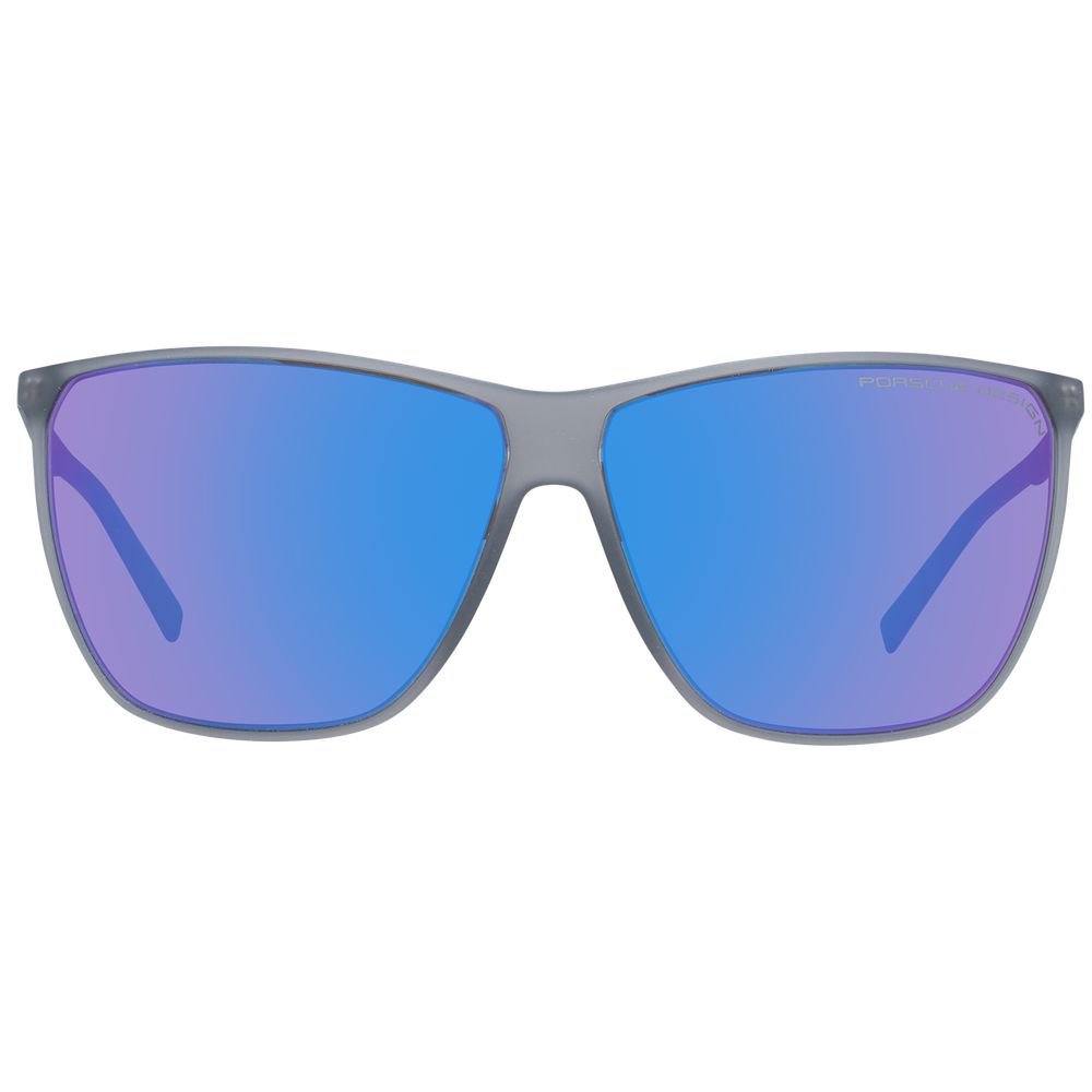 Graue Unisex-Sonnenbrille