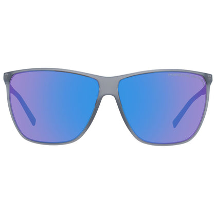 Graue Unisex-Sonnenbrille