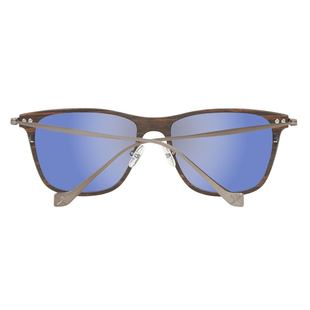 Gray Metal Metal Metal Sunglasses
