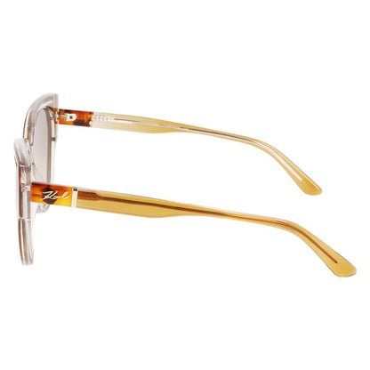 Braune Sonnenbrille aus Acetat
