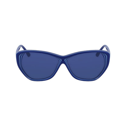 Blaue Sonnenbrille aus Acetat