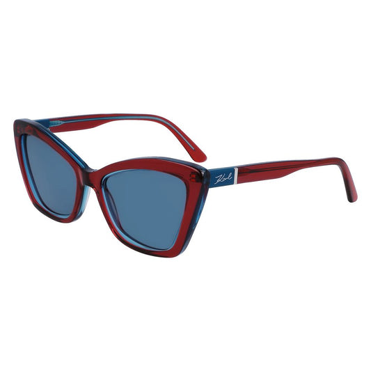 Rote Sonnenbrille aus Acetat