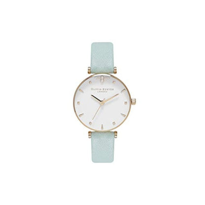 Green Leather Leather Watch