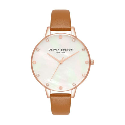 Brown Leather Leather Watch