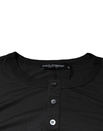 Grauer Pullover mit Kronen-Bienenstickerei