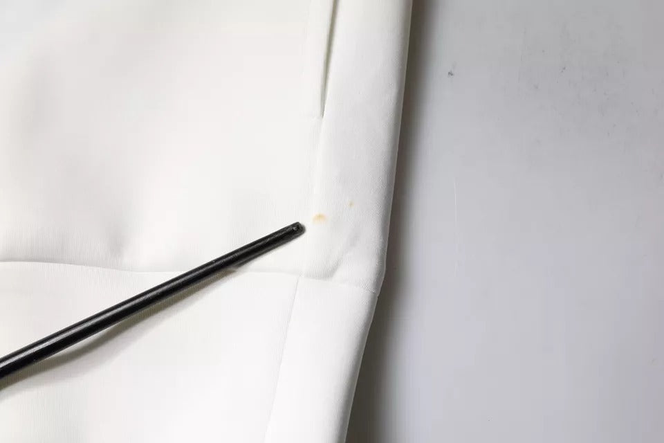 Weißer DG Logo Kapuzenpullover für Herren