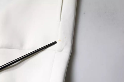 Weißer DG Logo Kapuzenpullover für Herren