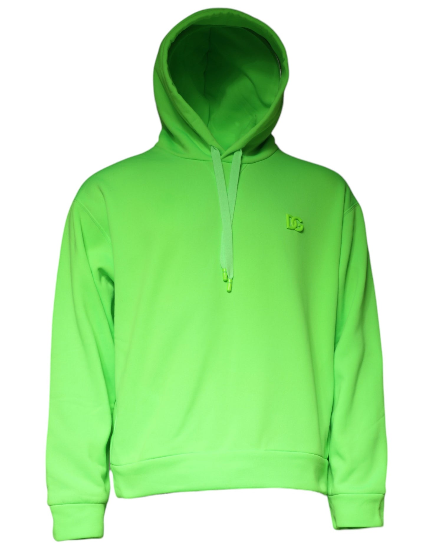 Grüner Logo Kapuzenpullover Sweatshirt Pullover