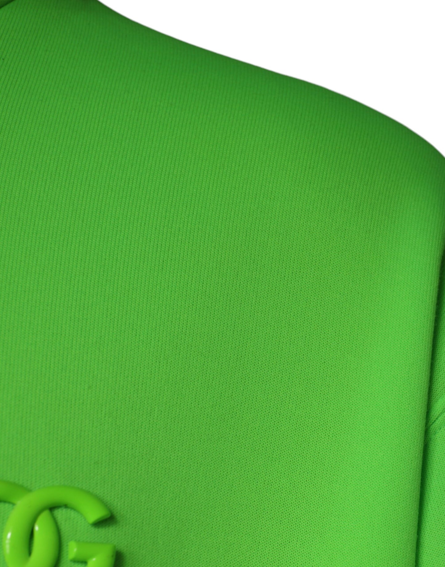 Grüner Logo Kapuzenpullover Sweatshirt Pullover