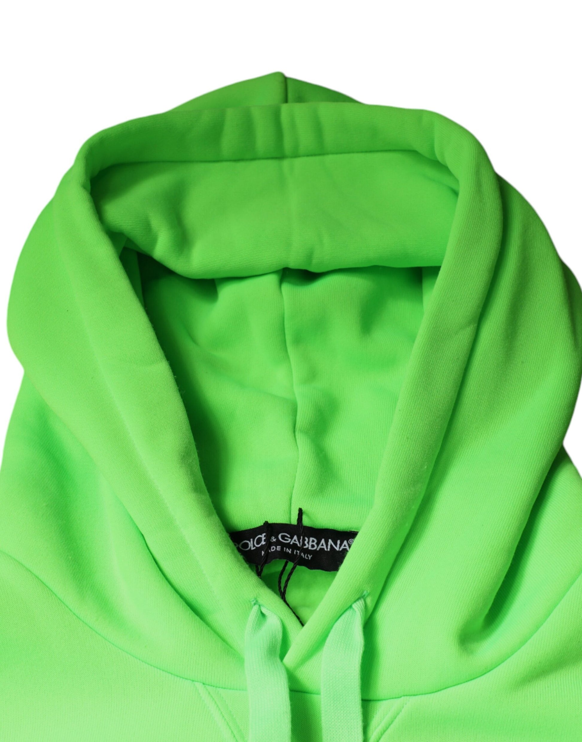 Grüner Logo Kapuzenpullover Sweatshirt Pullover
