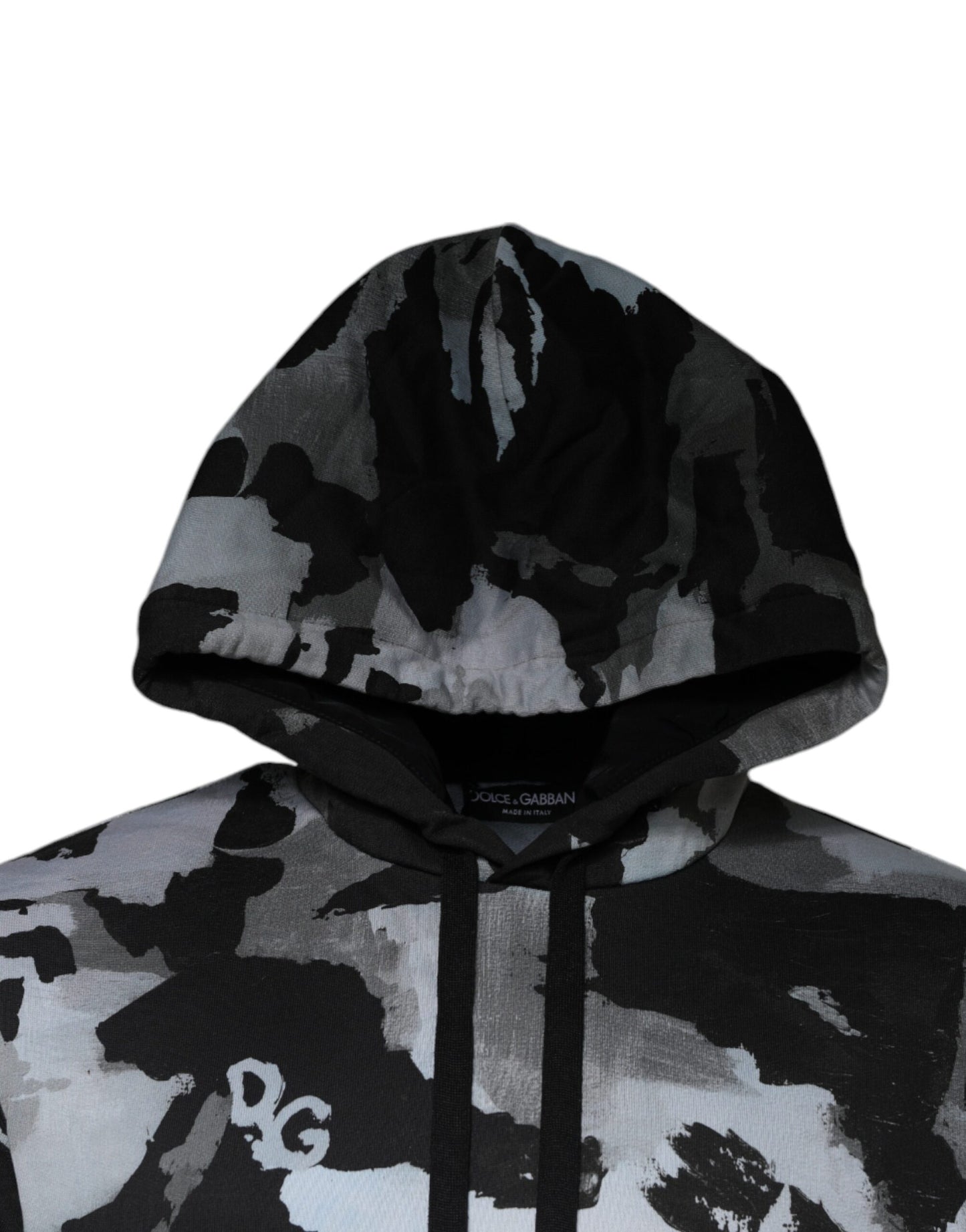 Mehrfarbiger Camouflage-Kapuzenpullover für Männer
