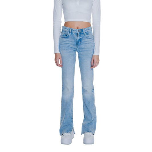 Hellblaue Jeans und Hose aus Baumwolle