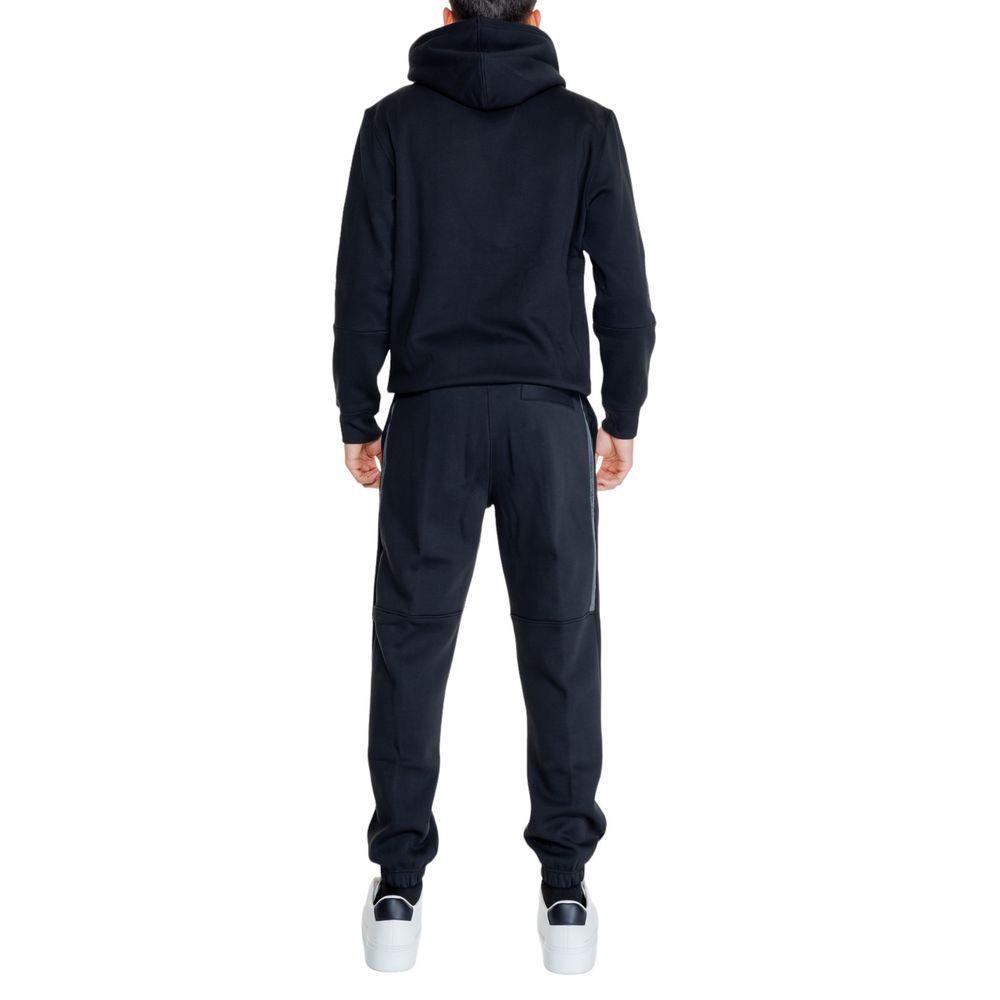 Black Cotton Jeans & Pant