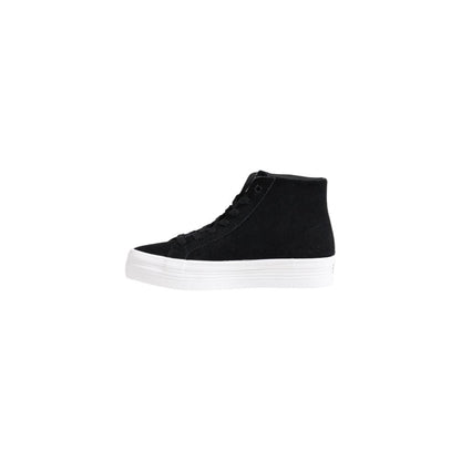 Black Suede Leather Sneaker
