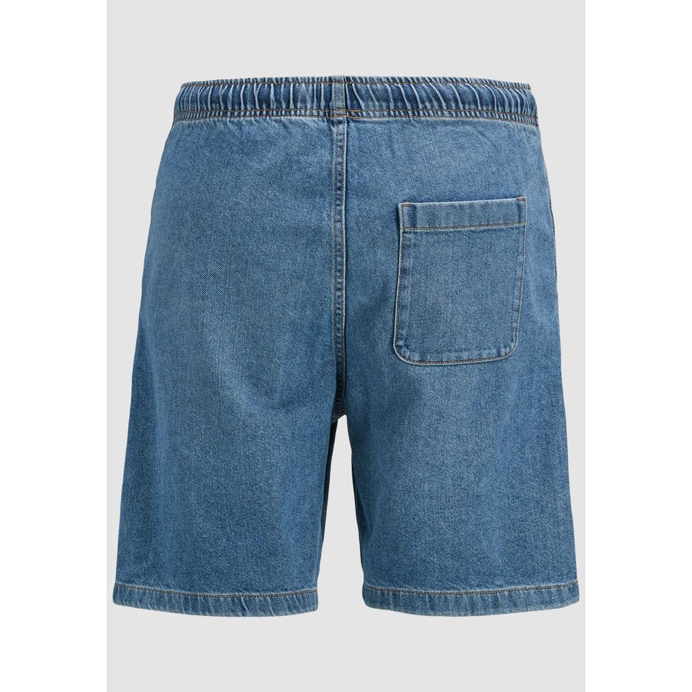 Hellblaue Shorts aus Baumwolle