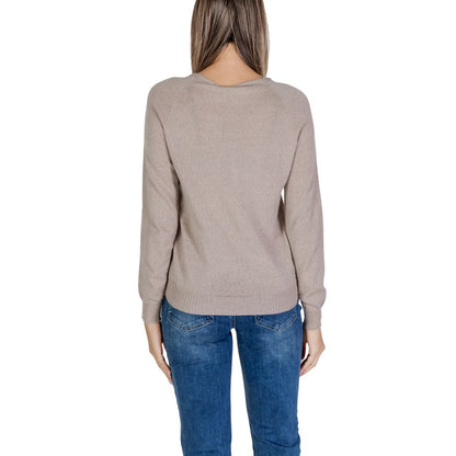 Gray Merino Wool Tops & T-Shirt