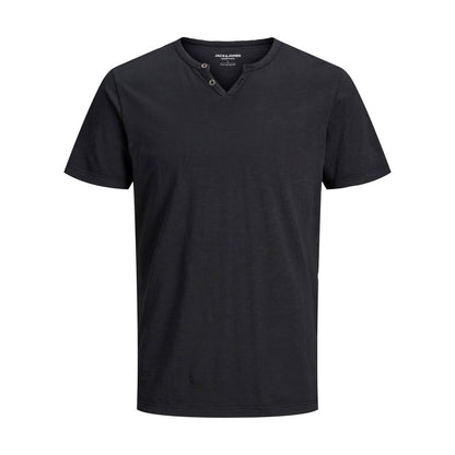 Black Cotton T-Shirt