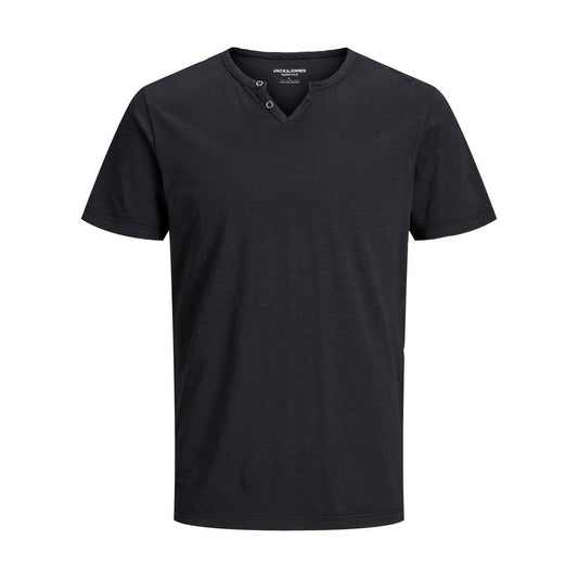 Black Cotton T-Shirt
