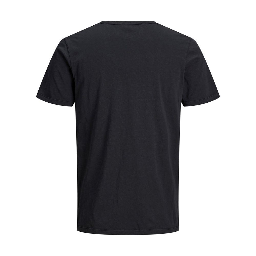 Black Cotton T-Shirt