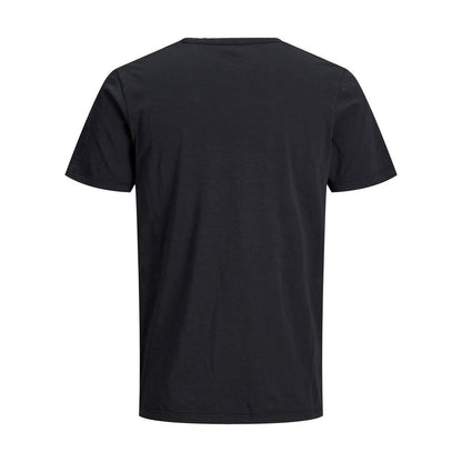 Black Cotton T-Shirt