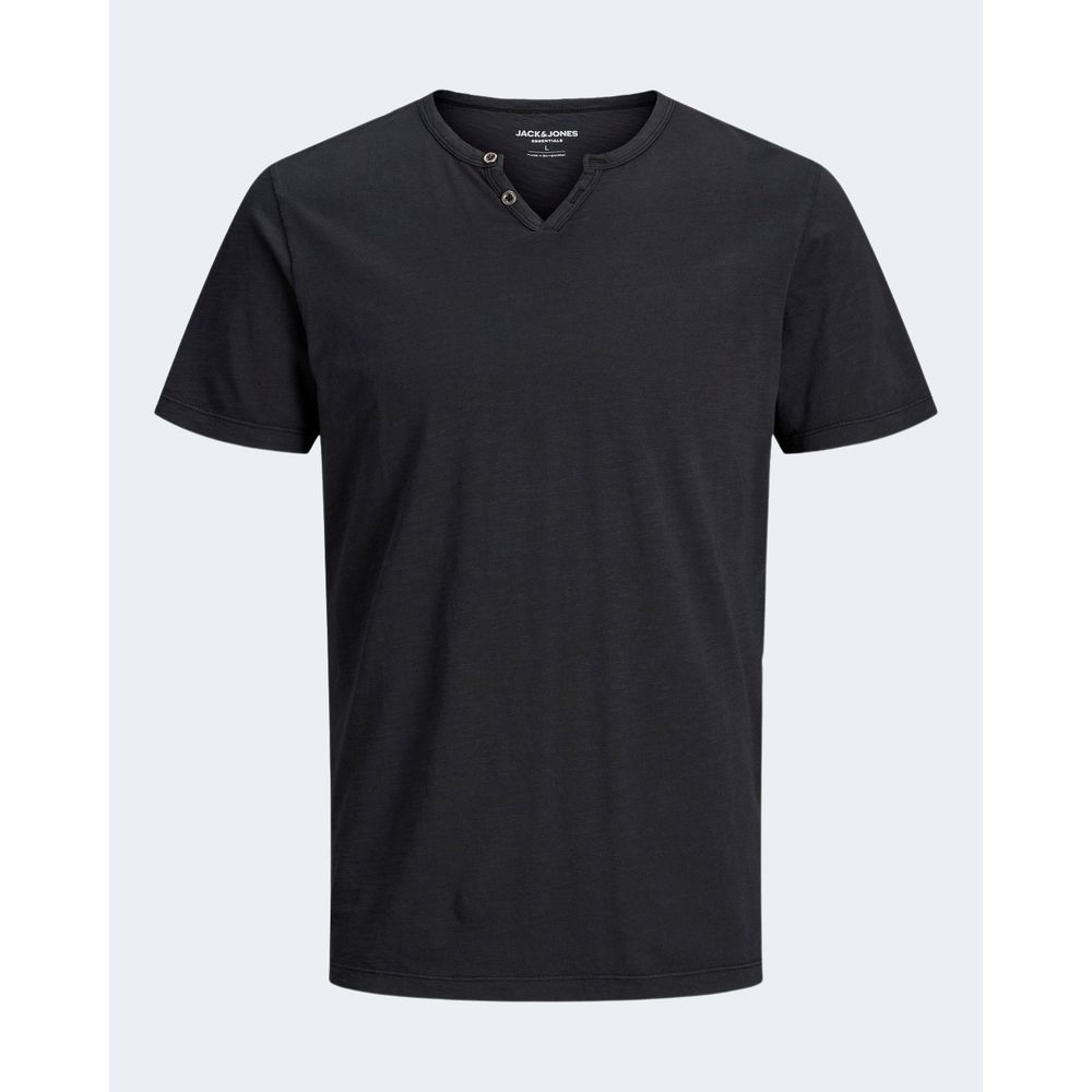 Black Cotton T-Shirt