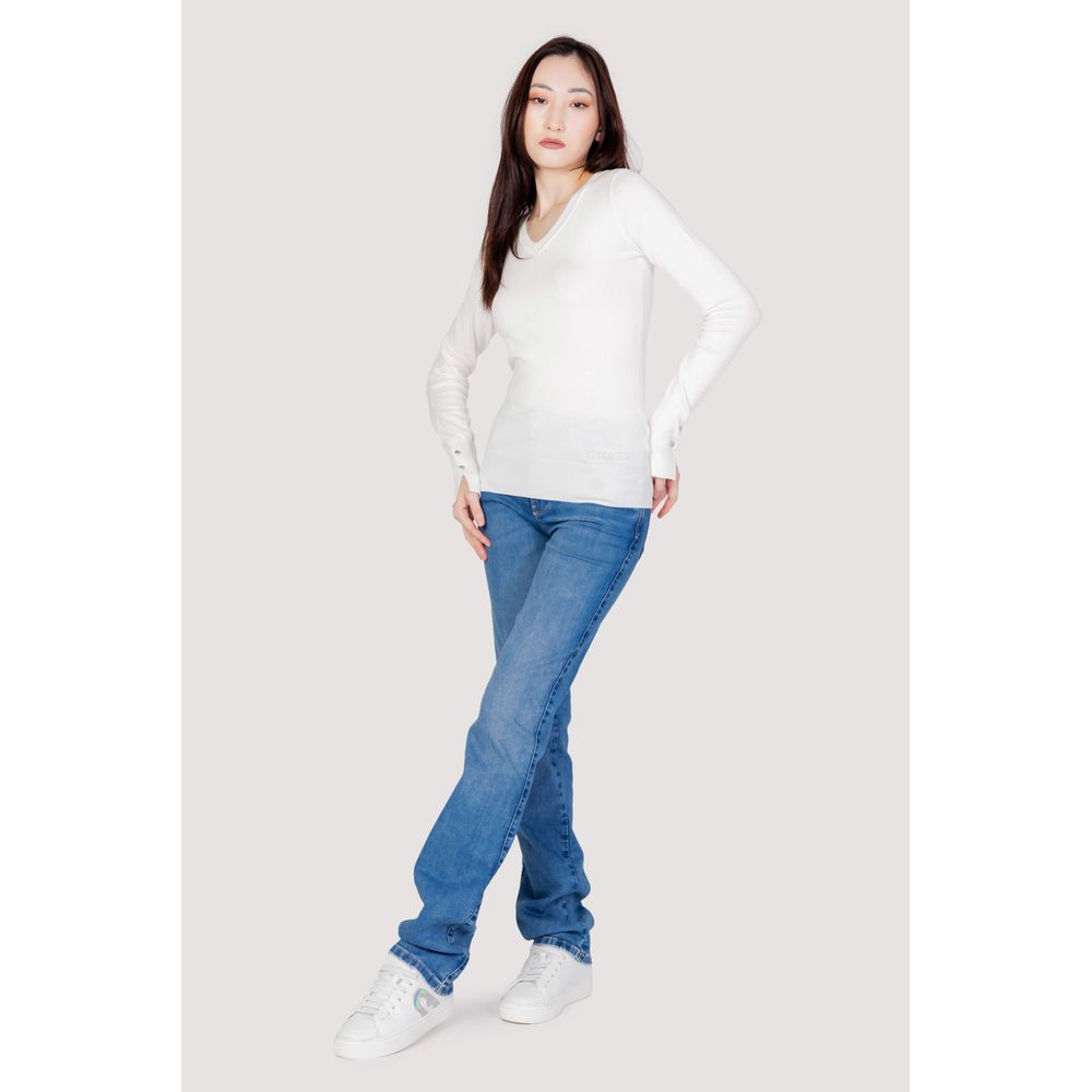 Weiße Tops und T-Shirts aus Baumwolle