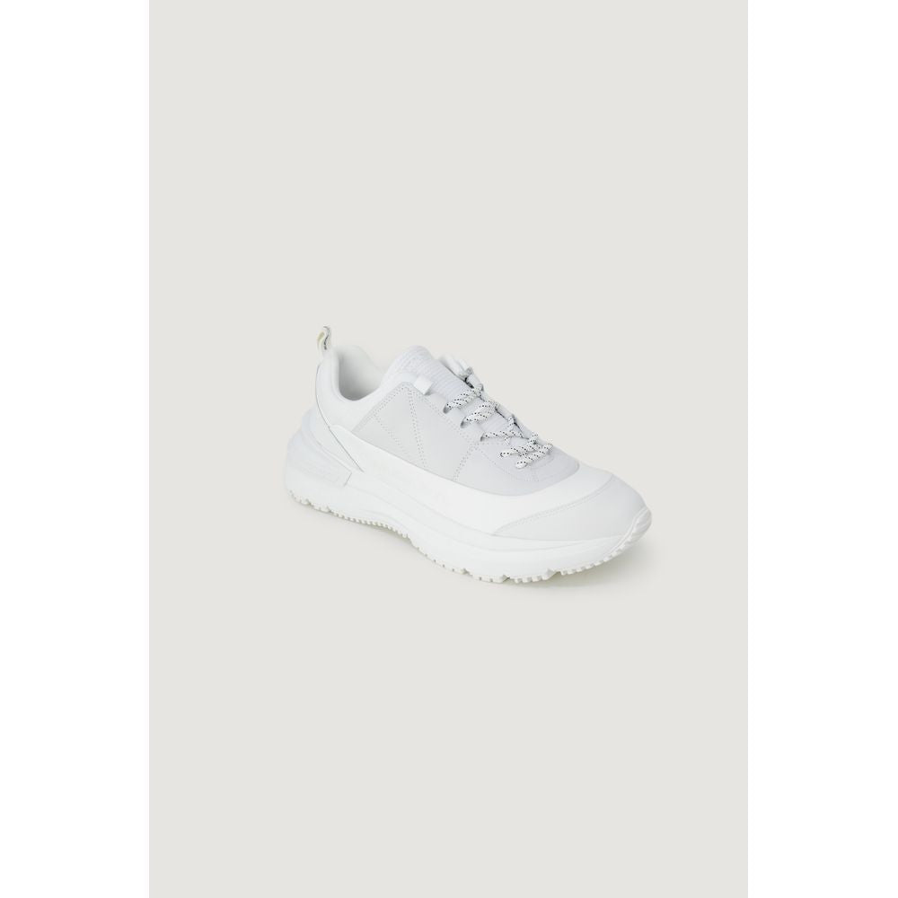 White Suede Leather Sneaker