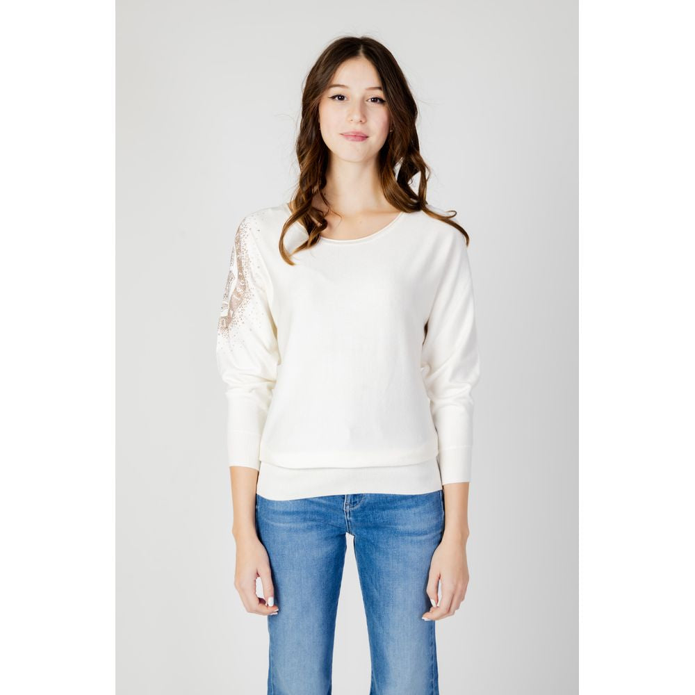 Weiße Viskose Tops &amp; T-Shirt