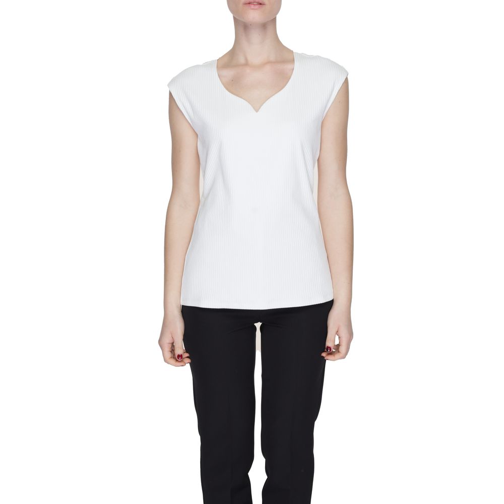 Weiße Tops und T-Shirts aus Baumwolle