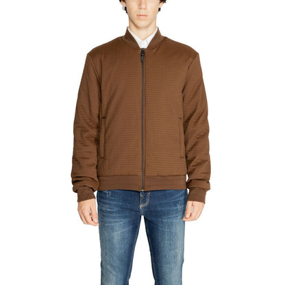 Brown Polyester Jacket