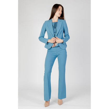 Türkise Anzüge und Blazer aus Polyester