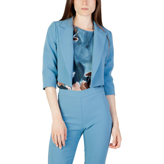 Türkise Anzüge und Blazer aus Polyester