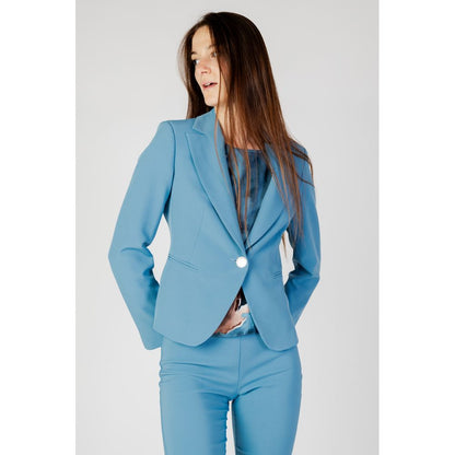 Türkise Anzüge und Blazer aus Polyester