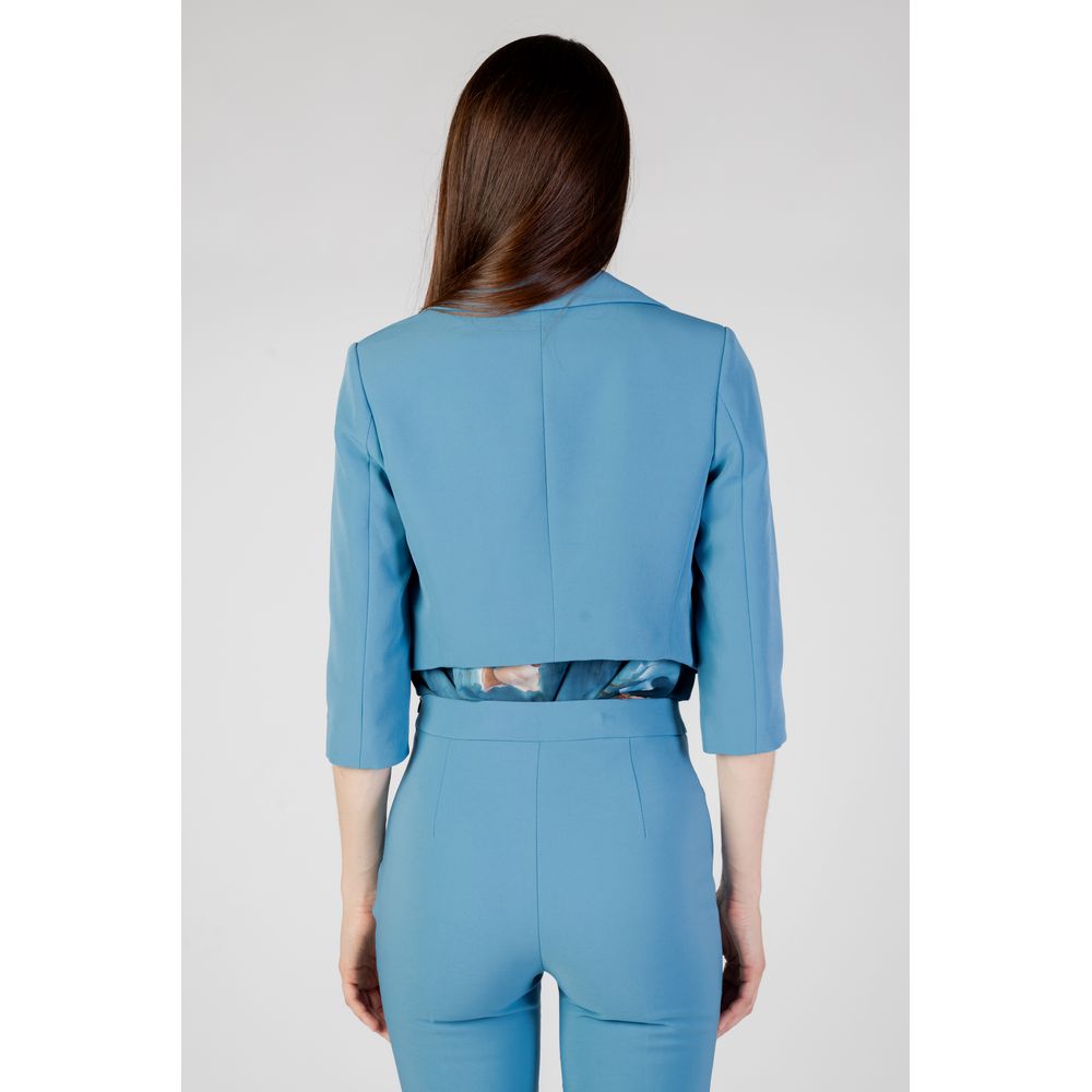 Türkise Anzüge und Blazer aus Polyester