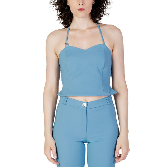 Türkise Polyester Tops &amp; T-Shirt