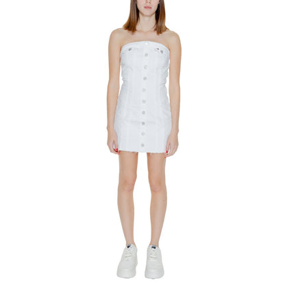 White Recycled Cotton Dress