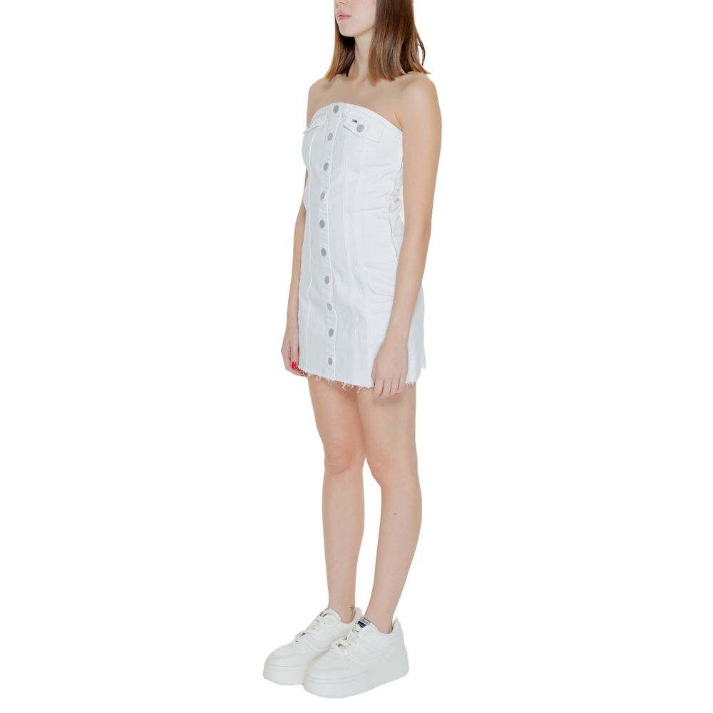 White Recycled Cotton Dress