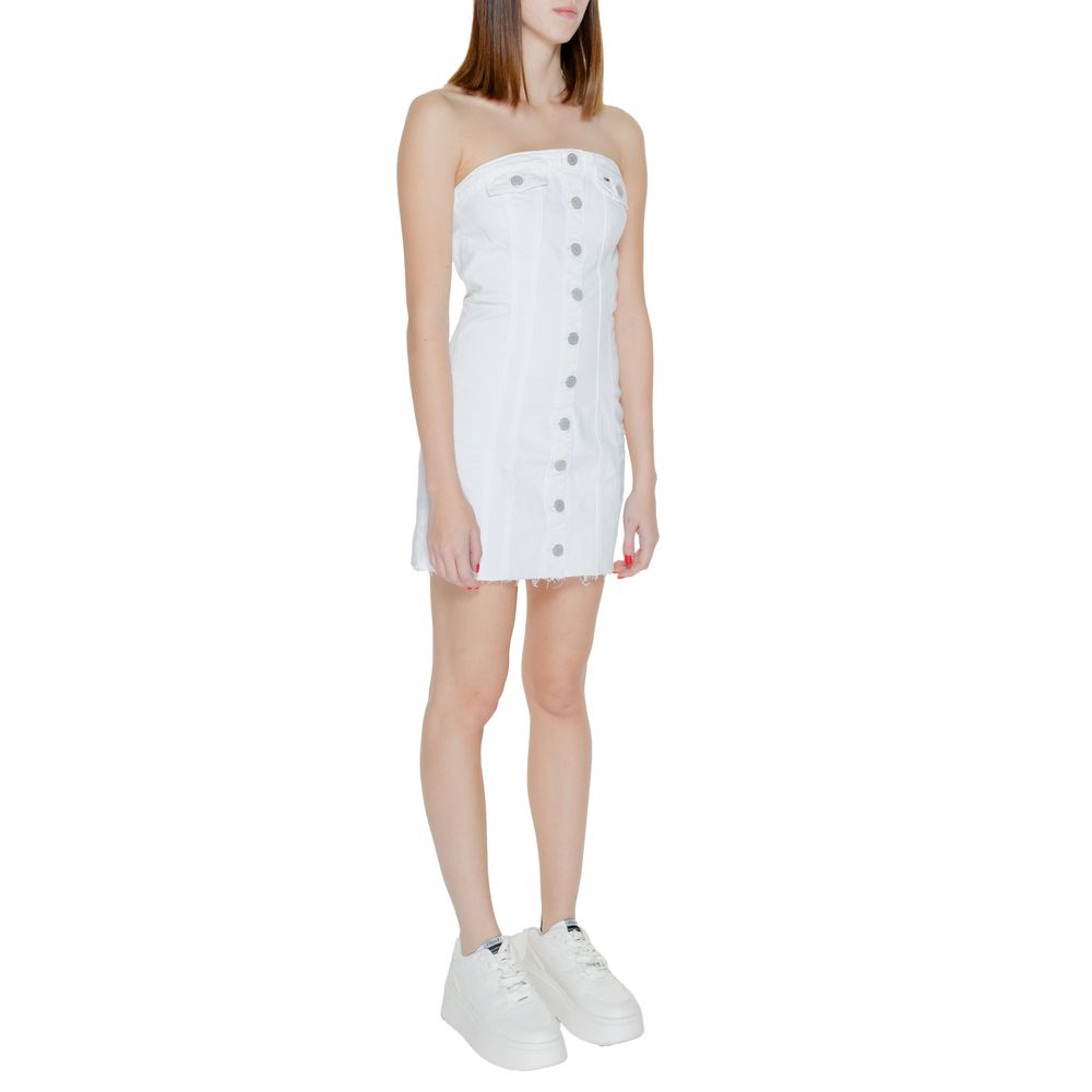 White Recycled Cotton Dress