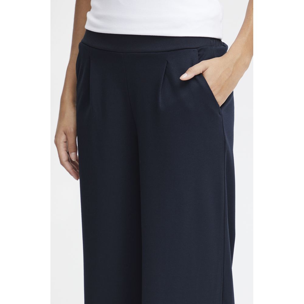Blue Recycled Polyurethane Jeans & Pant