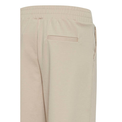 Beige Recycled Polyurethane Jeans & Pant