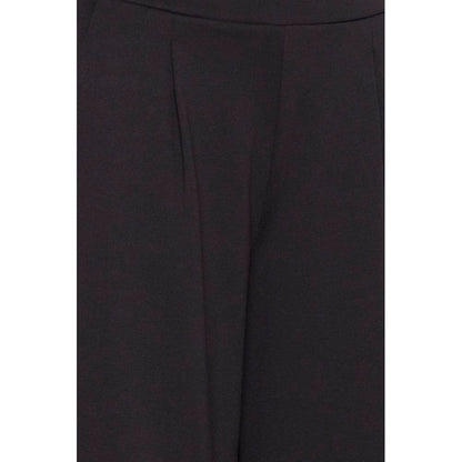 Black Recycled Polyester Jeans & Pant