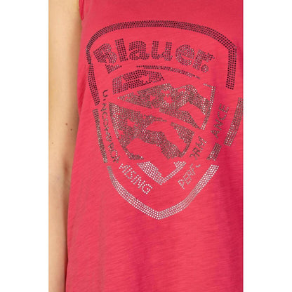 Rosa Baumwolltops und T-Shirts