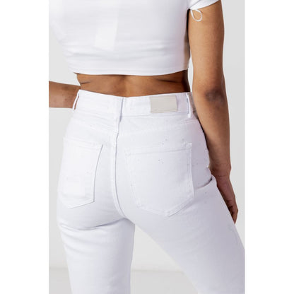 Weiße Jeans und Hose aus Baumwolle
