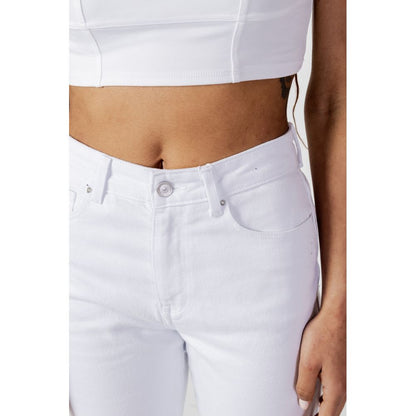 Weiße Jeans und Hose aus Baumwolle