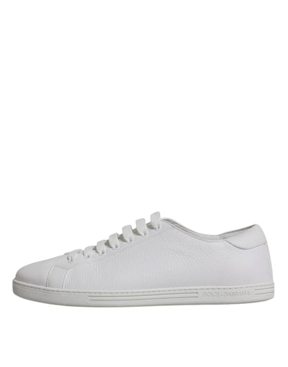 Weiße niedrige Saint Tropez Sneakers für Herren