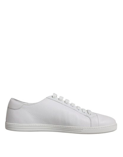 Weiße niedrige Saint Tropez Sneakers für Herren